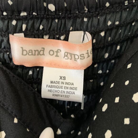 NWT Band of Gypsies Polka Dot Jumpsuit - Picture 2 of 2